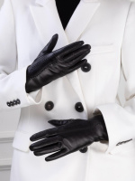 Перчатки женские 100% ш IS709 black 00113488 (4).jpg